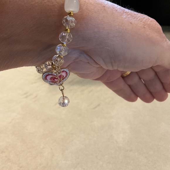 Bracelet elastic beaded NWOT - Picture 3 of 3